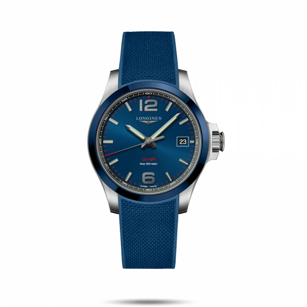 Conquest V.H.P. Blue Dial 41MM Quartz L37194969