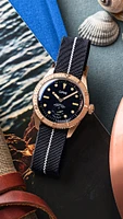 Oris Carl Brashear Calibre 401 Limited Edition Blue Dial 40MM Automatic 01 401 7764 3185-Set