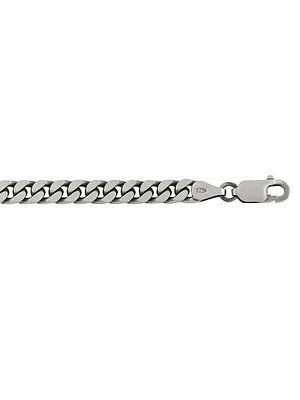 Sterling Silver Oxidized Link Bracelet