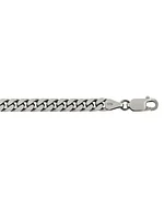 Sterling Silver Oxidized Link Chain