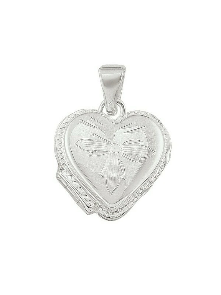 Sterling Silver Heart Shaped Locket