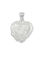 Sterling Silver Heart Shaped Locket