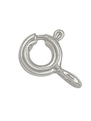 Sterling Silver Spring Ring Clasp