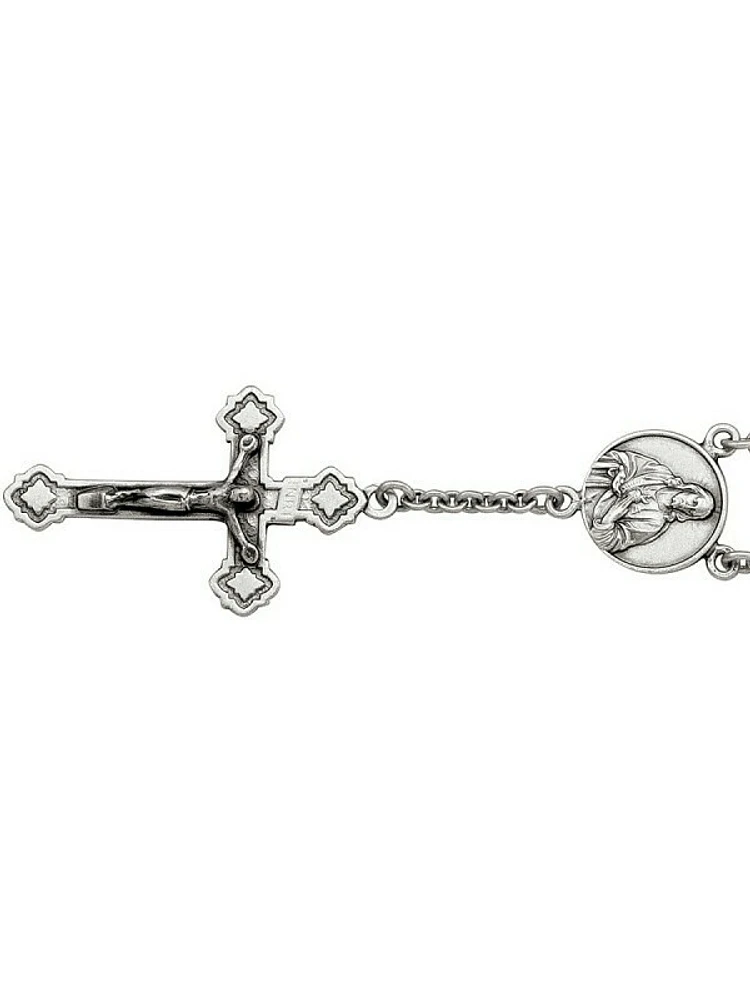 Sterling Silver Hand Held Rosary