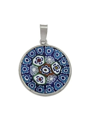 Sterling Silver Murano Glass Pendant