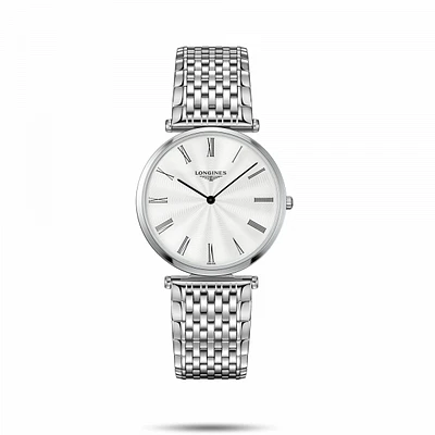 La Grande Classique De Longines White Dial 36MM Quartz L47554716