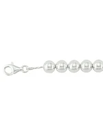 Sterling Silver 8mm Ball Link Bracelet