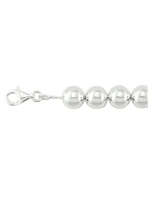 Sterling Silver 10mm Ball Link Necklace