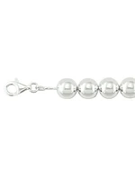 Sterling Silver 10mm Ball Link Necklace