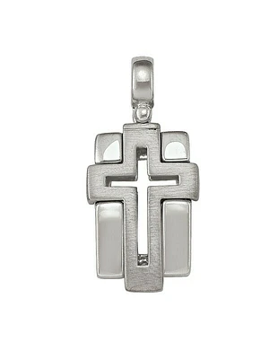 Sterling Silver Fancy Cross