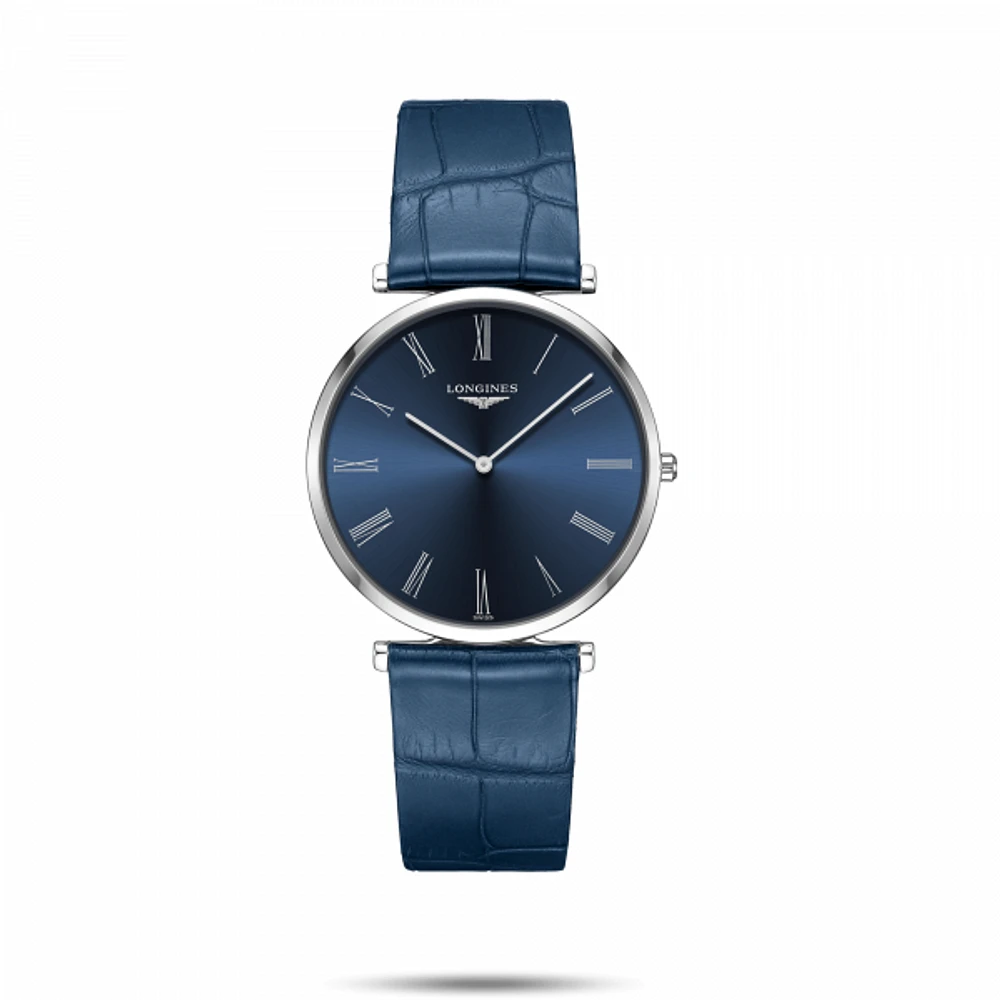 La Grande Classique De Longines Blue Dial 37MM Quartz L47664942