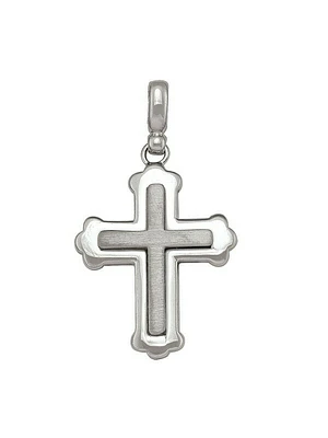 Sterling Silver Fancy Cross