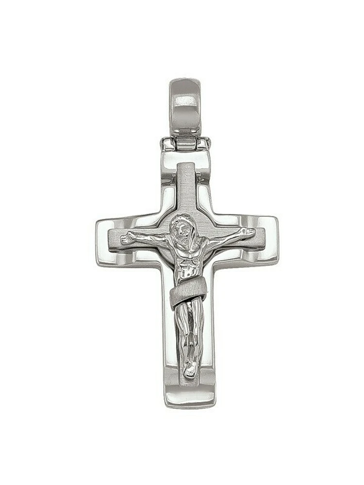 Sterling Silver Fancy Crucifix