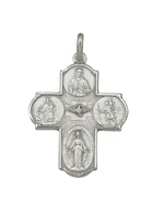 Sterling Silver Scapular Cross