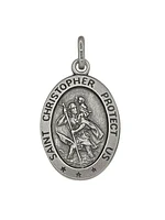 Sterling Silver St. Christopher Medal