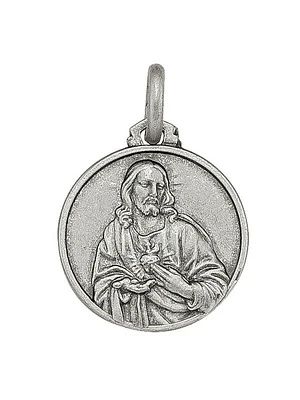 Sterling Silver Scapular Medal