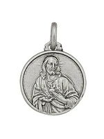 Sterling Silver Scapular Medal