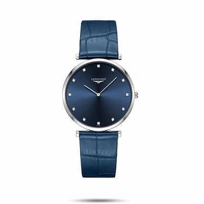 La Grande Classique De Longines Blue Dial 37MM Quartz L47664972