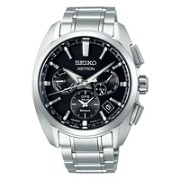 Astron GPS Black Dial Dual-Time 43 MM Solar SSH067