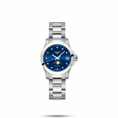 Conquest Blue Dial 30MM Quartz L33804976