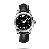 Conquest Black Dial 43MM Automatic L37784583