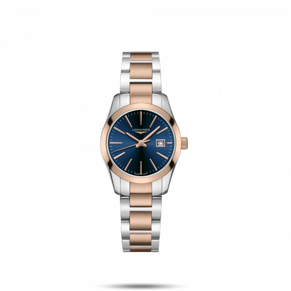 Conquest Classic Blue Dial 30MM Quartz L22863927