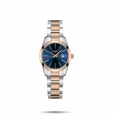 Conquest Classic Blue Dial 30MM Quartz L22863927