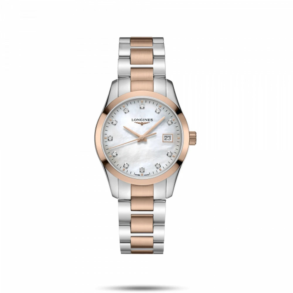 Conquest Classic Mother Of Pearl 34MM Quartz L23863877