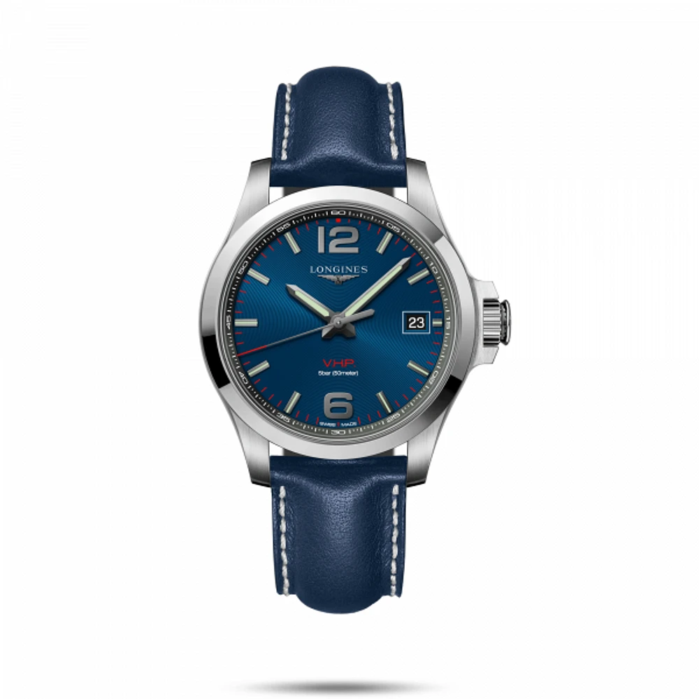 Conquest V.H.P. Blue Dial 41MM Quartz L37164960