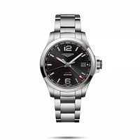 Conquest V.H.P. Black Dial 41MM Quartz  L37184566