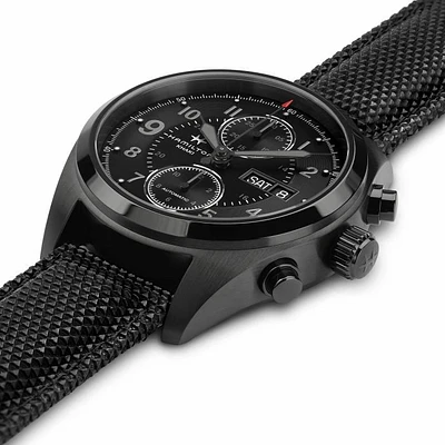 Khaki Field Black Dial 42MM Automatic Chronograph H71626735