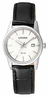 Citizen White Dial 27MM EU6000-06A Quartz Analog White Dial