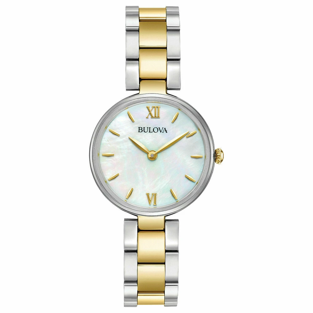 Bulova Mother of Pearl Dial Quartz  27MM Quartz 98L226