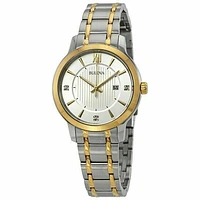 Bulova Classic Diamond Ladies Silver Dial 32MM Quartz 98P175