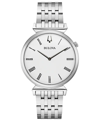 Bulova Regetta White Dial 38MM Quartz 96A232