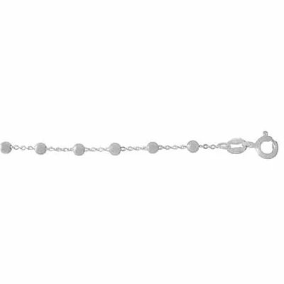 Sterling Silver, 3mm Bead Chain