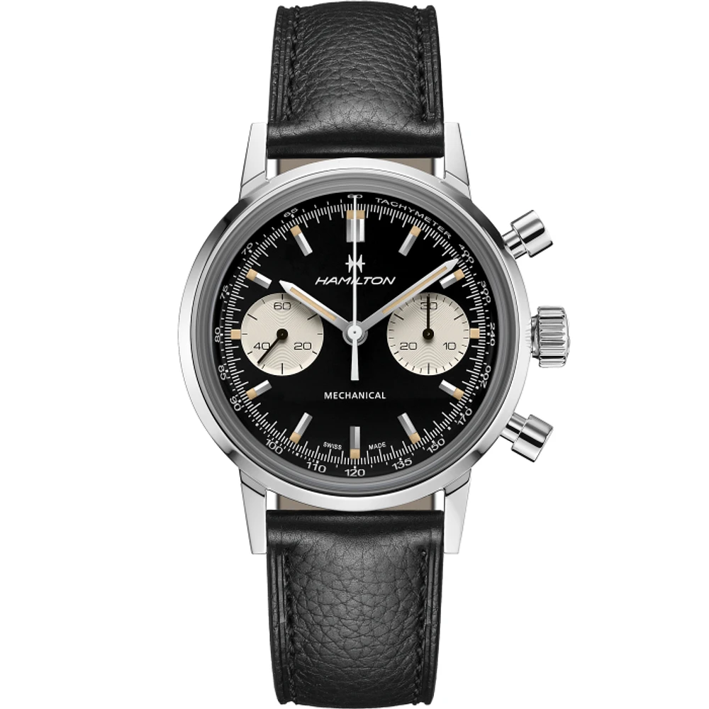 American Classic IntraMatic Black Dial 40MM Automatic Chrono H38429730