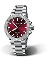 Oris Aquis Date Cherry Red Dial 42MM Automatic