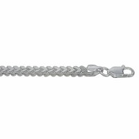 Sterling Silver, 3mm Franco Chain