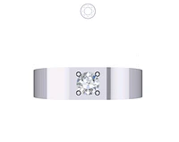 Solitaire Diamond Ring Bezel Set