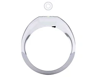 Solitaire Diamond Ring Bezel Set