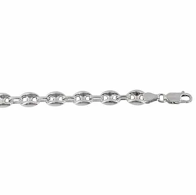 Sterling Silver, 8mm Hollow Marine (Gucci) Bracelet