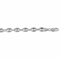 Sterling Silver, 8mm Hollow Marine (Gucci) Bracelet