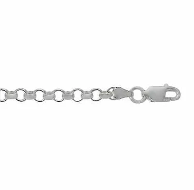 Sterling Silver, 2.5mm Rolo Chain