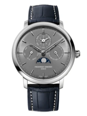 Slimline Perpetual Calendar Manufacture 42MM Grey Dial Automatic FC-775G4S6