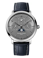 Slimline Perpetual Calendar Manufacture 42MM Grey Dial Automatic FC-775G4S6