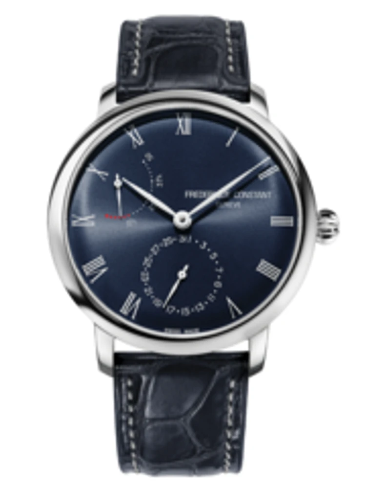 Slimline Power Reserve Manufacture 40MM Blue Dial Automatic FC-723NR3S6