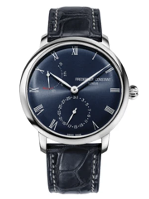 Slimline Power Reserve Manufacture 40MM Blue Dial Automatic FC-723NR3S6