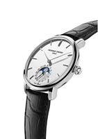 Slimline Moonphase Manufacture 42MM White Dial Automatic FC-705S4S6