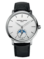 Slimline Moonphase Manufacture 42MM White Dial Automatic FC-705S4S6